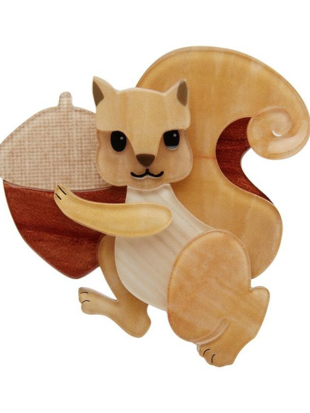 Squirreled Away Brooch